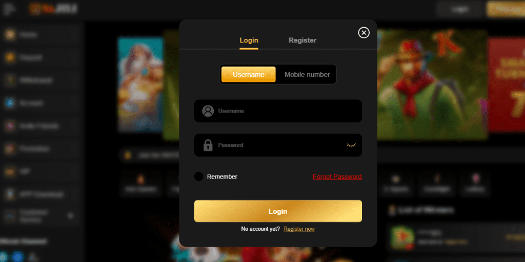 Important Notes When Changing Your Password at 9AJILI