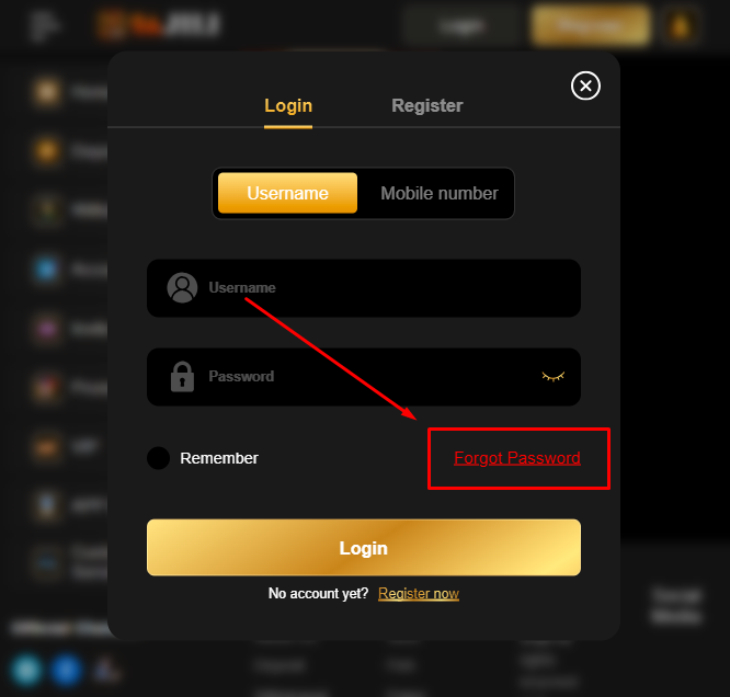 Access the 9AJILI login page